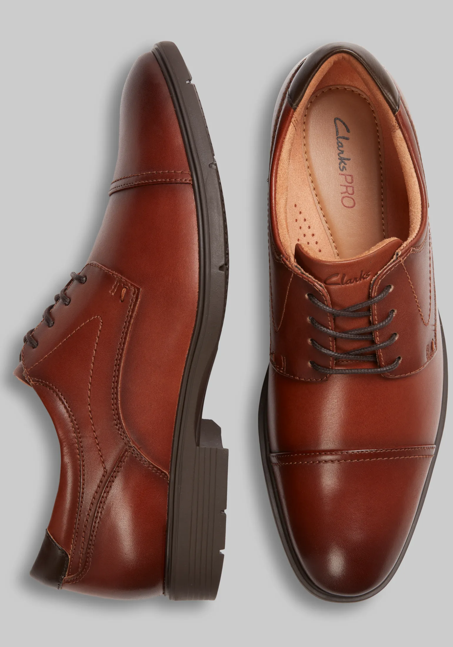 Clarks Eldredge Cap Toe Oxfords