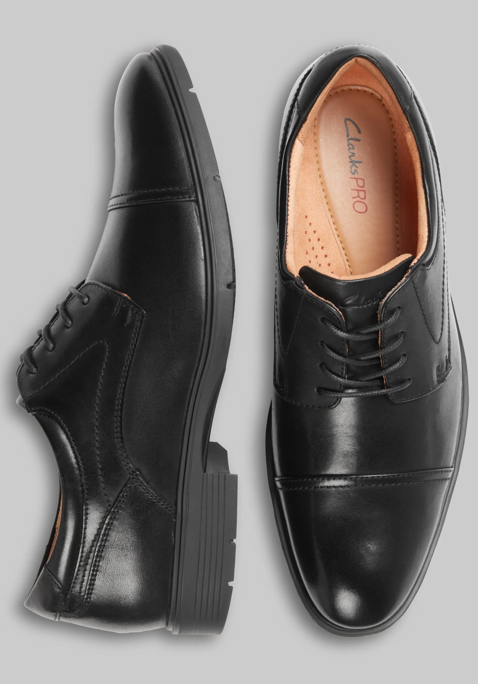 Clarks Eldredge Cap Toe Oxfords