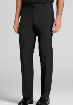 1905 Collection Tailored Fit Micro Check Suit Separate Pants