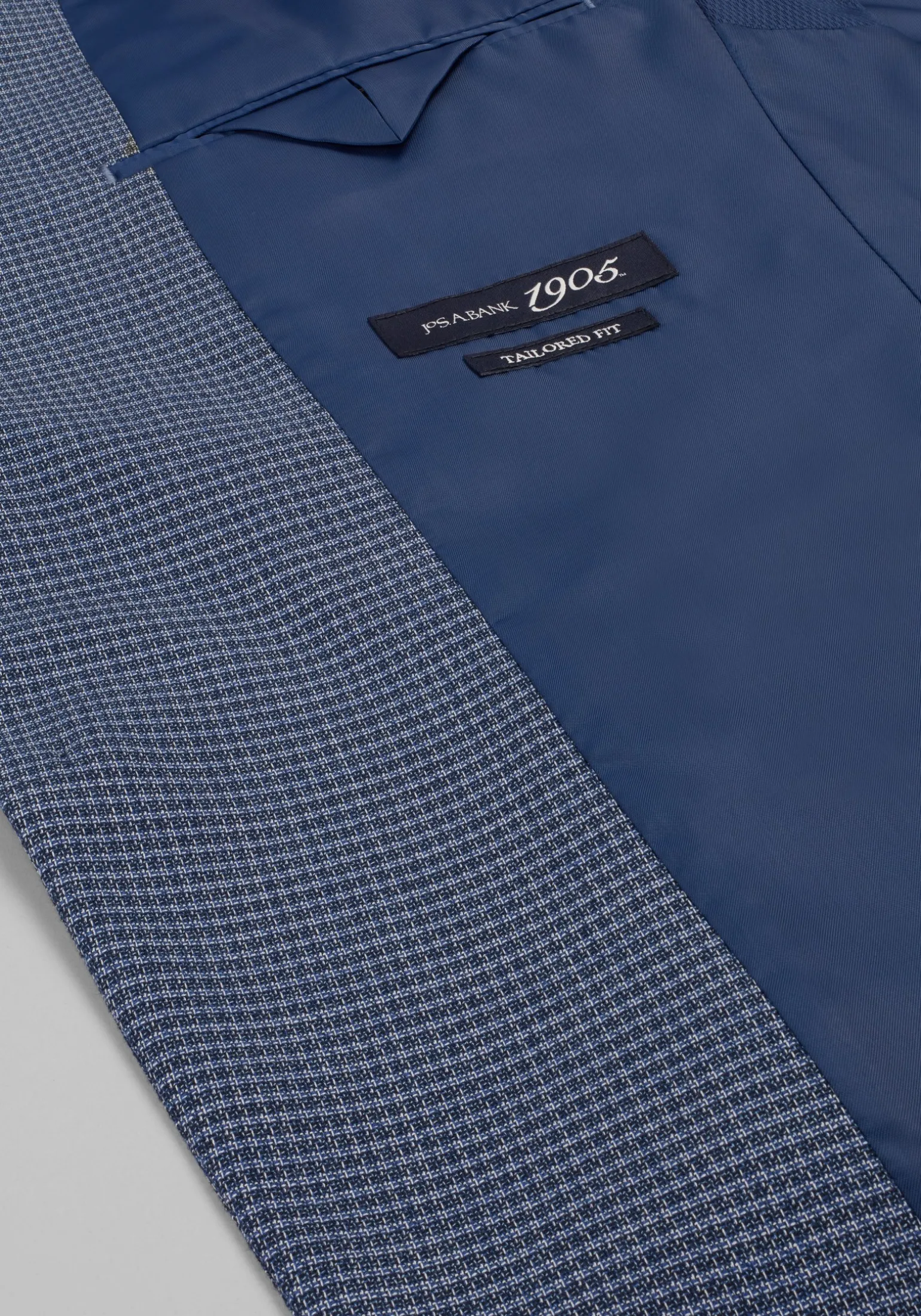 1905 Collection Tailored Fit Mini Check Sportcoat
