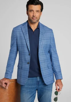1905 Collection Tailored Fit Plaid Sportcoat