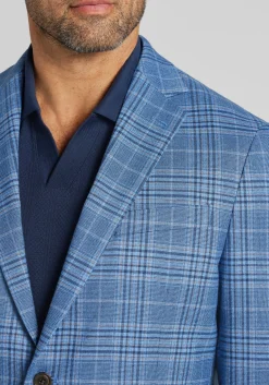 1905 Collection Tailored Fit Plaid Sportcoat