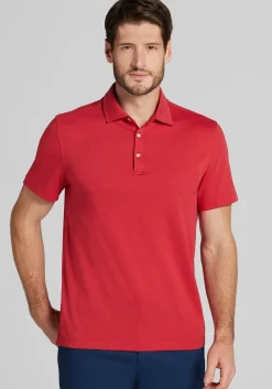 1905 Collection Tailored Fit Solid Polo Shirt - Big & Tall