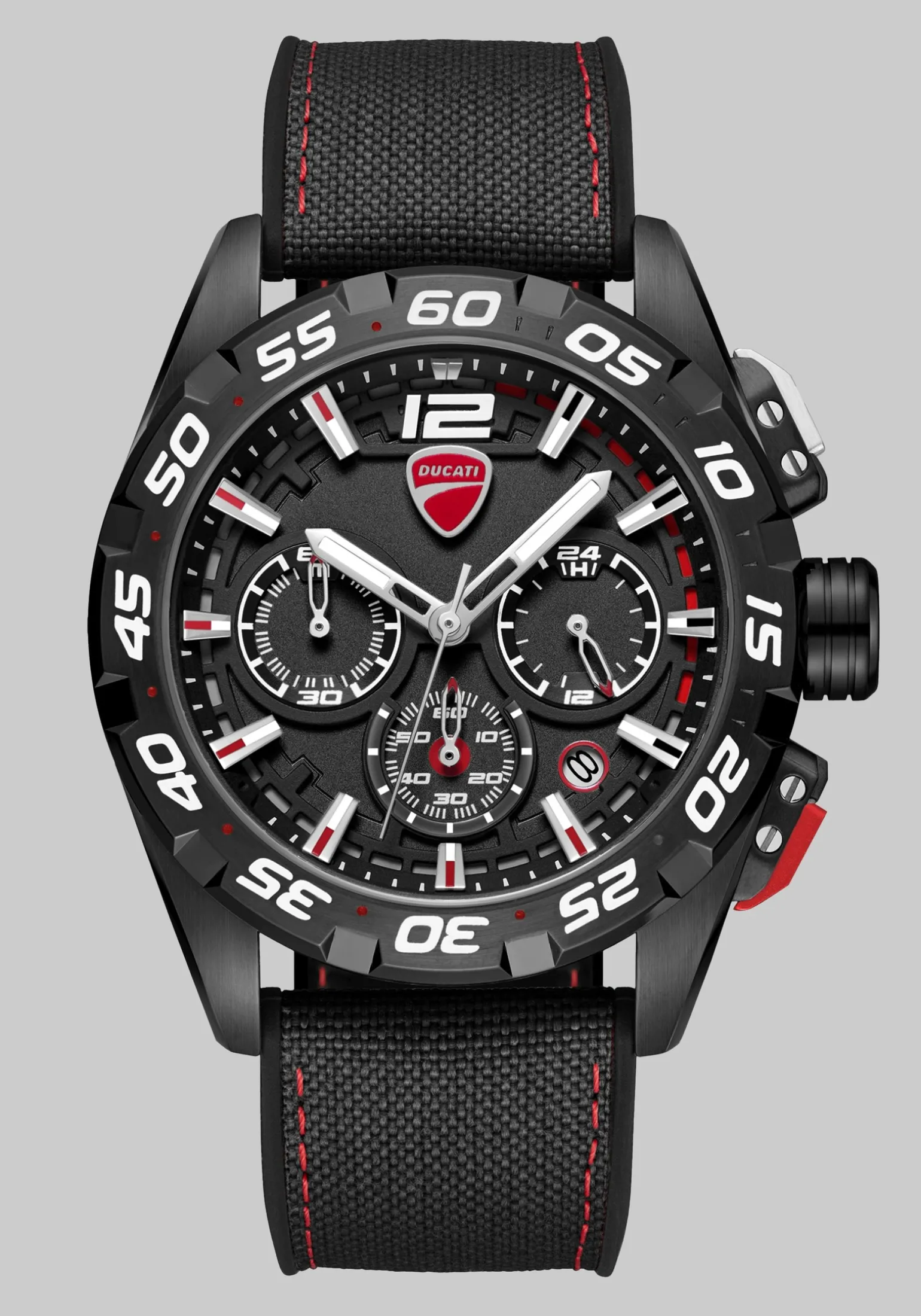 Ducati Chronograph Nylon Strap Watch