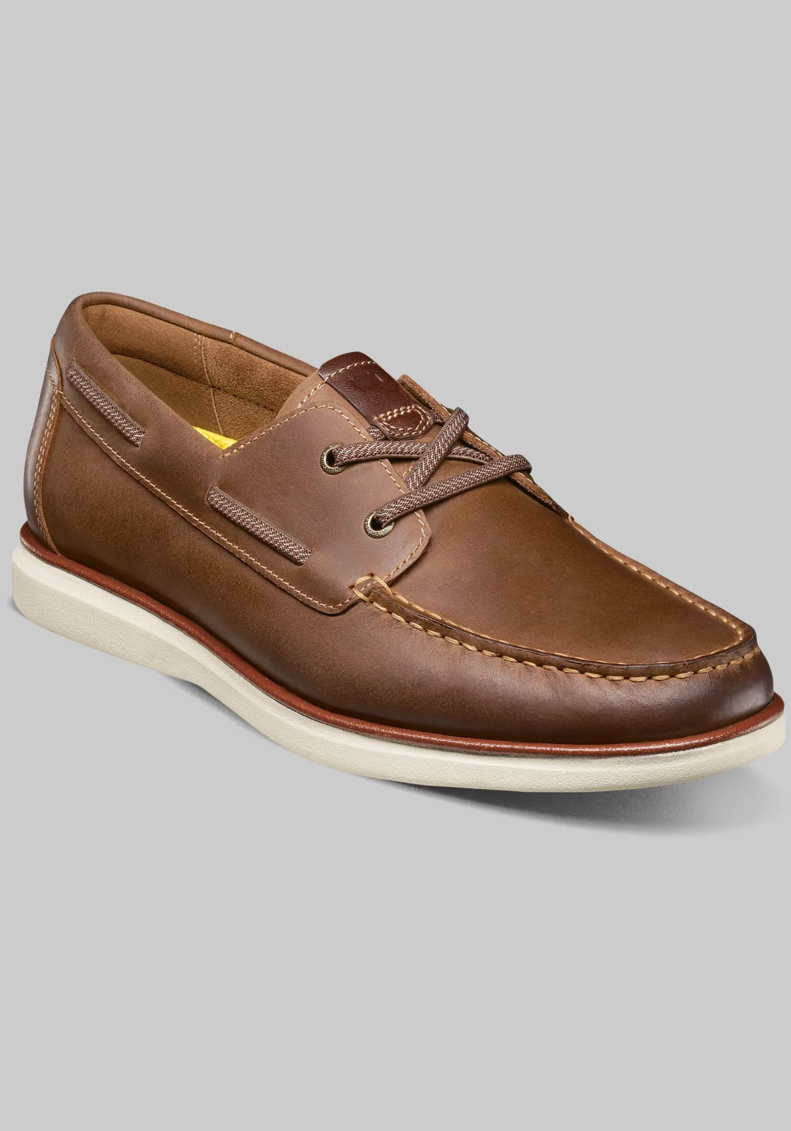 Florsheim Tropics Elastic Lace Moc Toe Boat Shoes