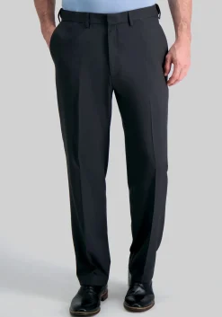 Haggar Big & Tall Premium Comfort Classic Fit Flat Front Dress Pant