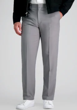 Haggar Big & Tall Premium Comfort Tailored Fit Flat Front Dress Pant