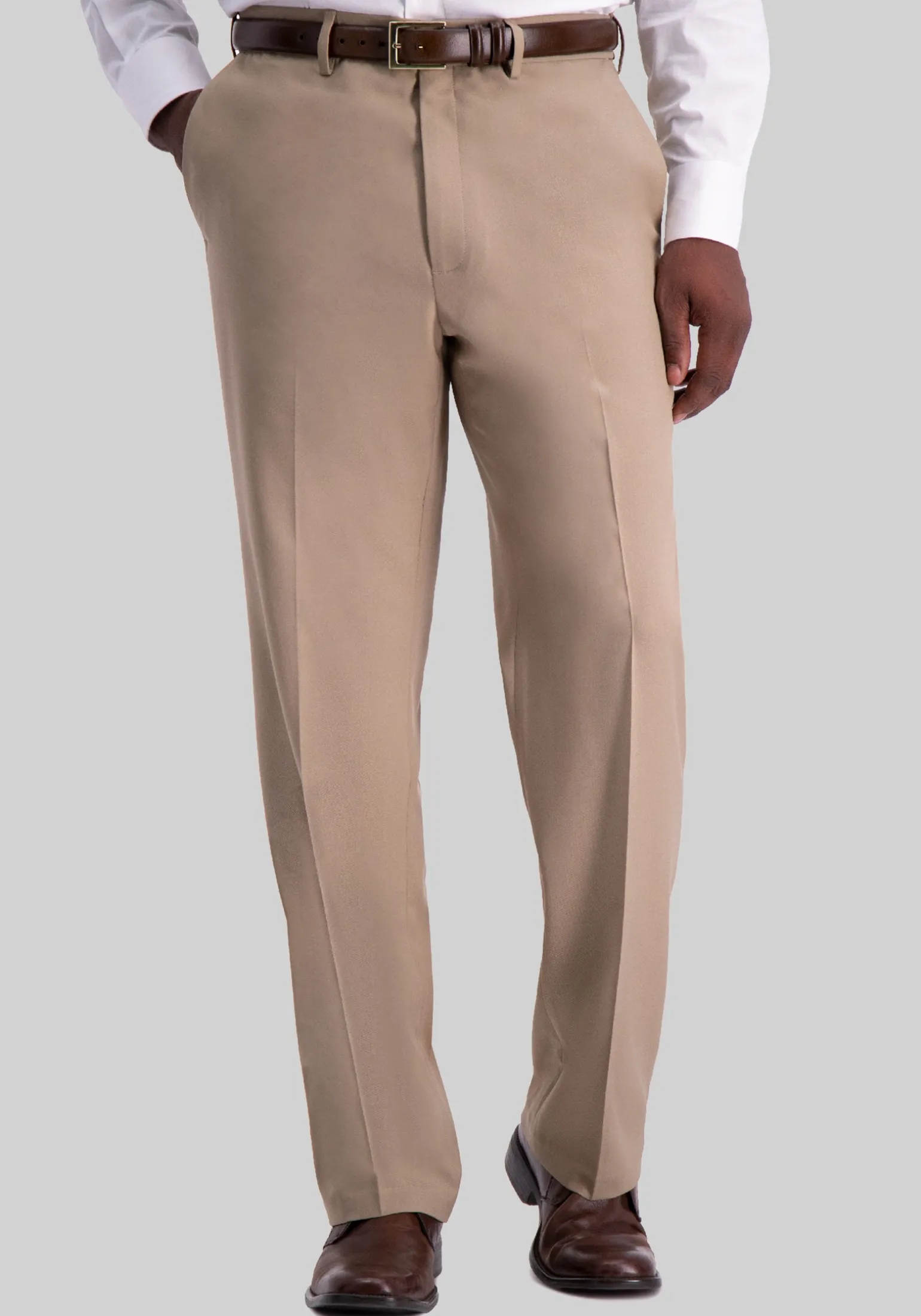 Haggar Premium Comfort Classic Fit Flat Front Dress Pant