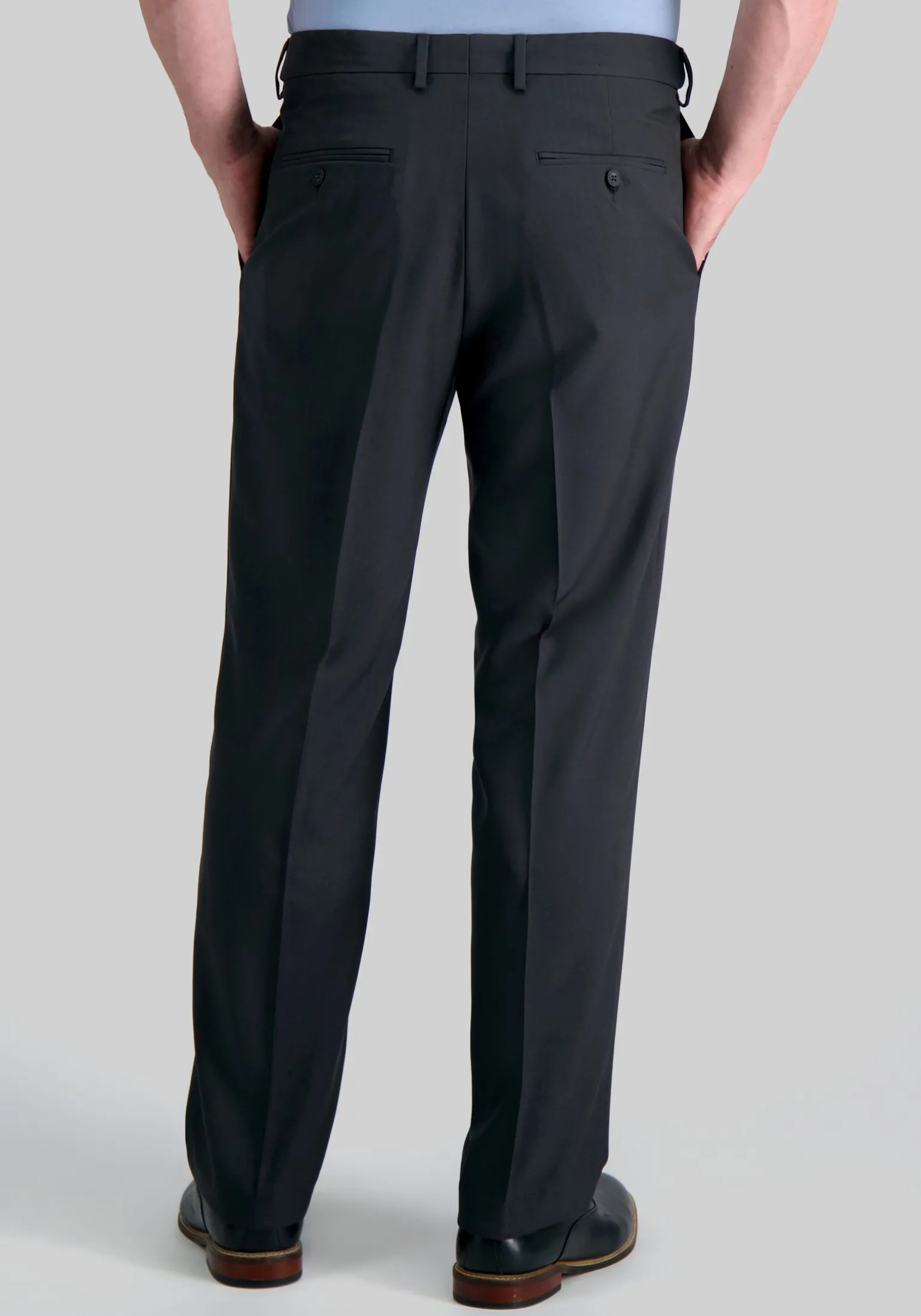 Haggar Premium Comfort Classic Fit Flat Front Dress Pant