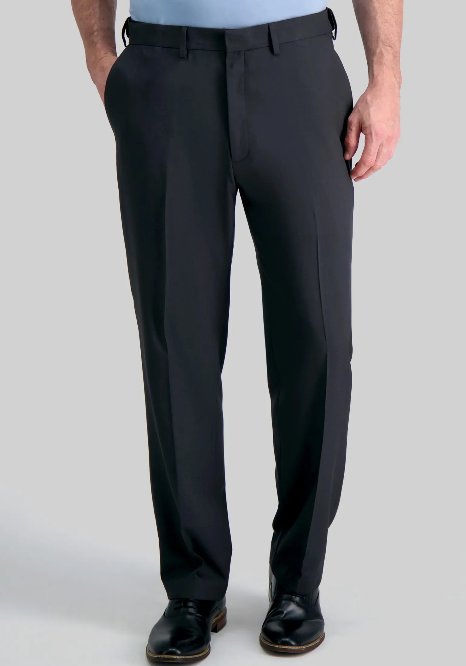 Haggar Premium Comfort Classic Fit Flat Front Dress Pant