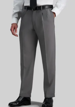 Haggar Premium Comfort Classic Fit Pleated Dress Pants