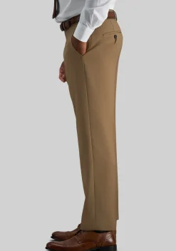 Haggar Premium Comfort Classic Fit Flat Front Dress Pants