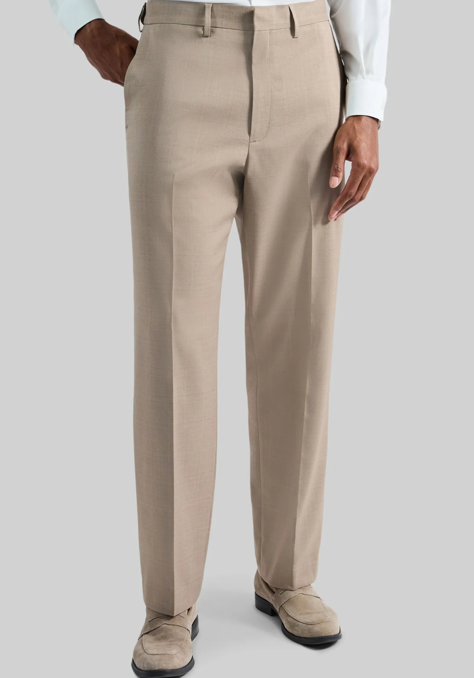 Haggar Premium Comfort Classic Fit Flat Front Dress Pants