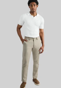 Haggar Slim Fit Johnny Collar Short Sleeve Sweater