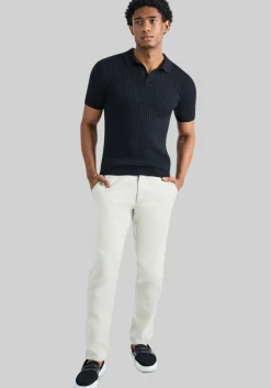 Haggar Slim Fit Johnny Collar Short Sleeve Sweater