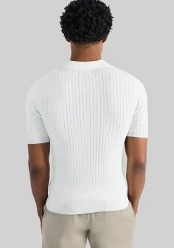 Haggar Slim Fit Johnny Collar Short Sleeve Sweater
