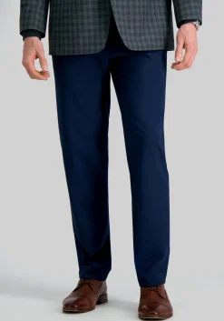 Haggar Slim Fit 4-Way Stretch Flat Front Dress Pants