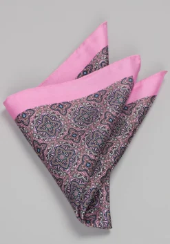 Intricate Medallion Pocket Square