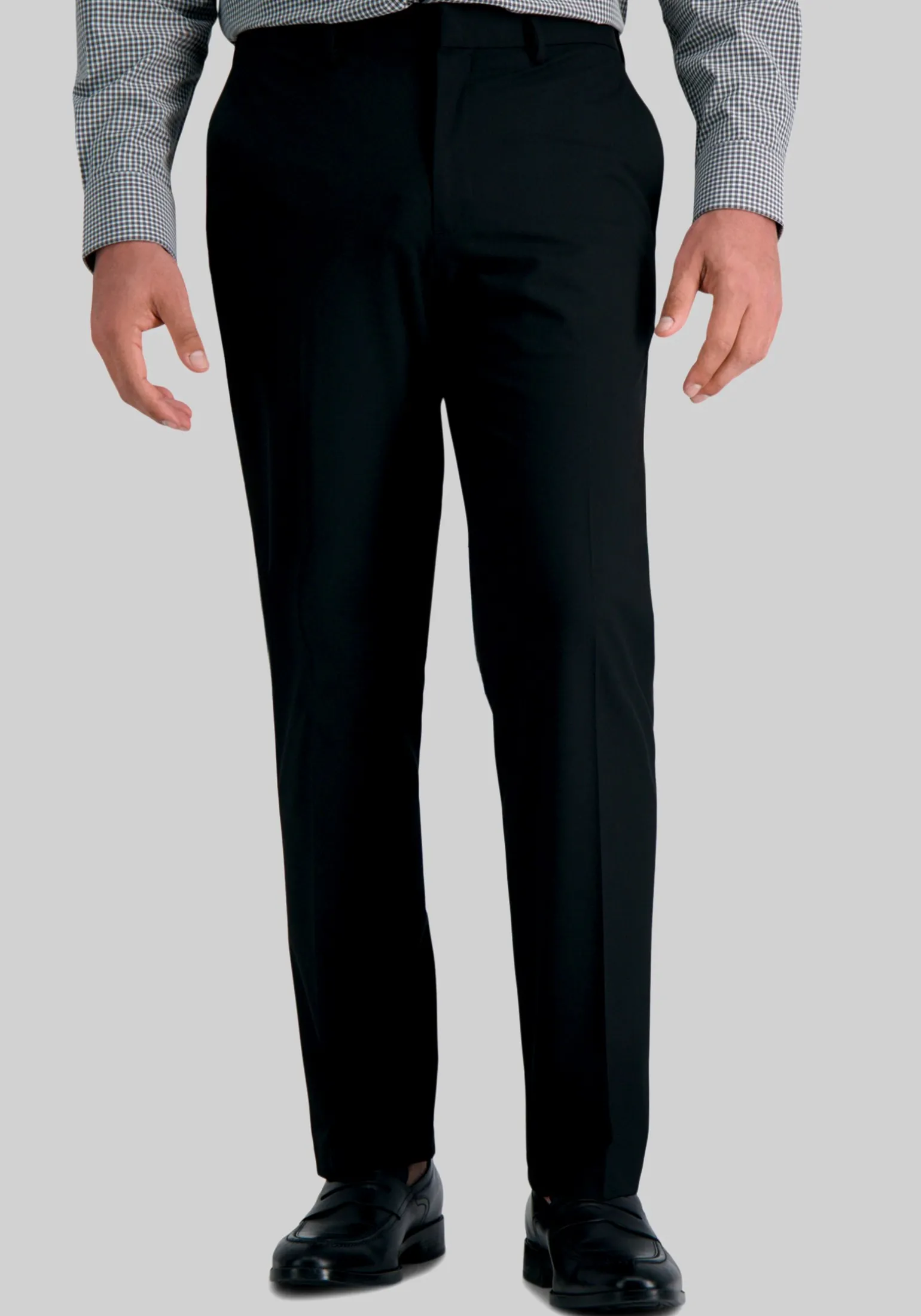 J.M. Haggar 4-Way Stretch Flat Front Dress Pants