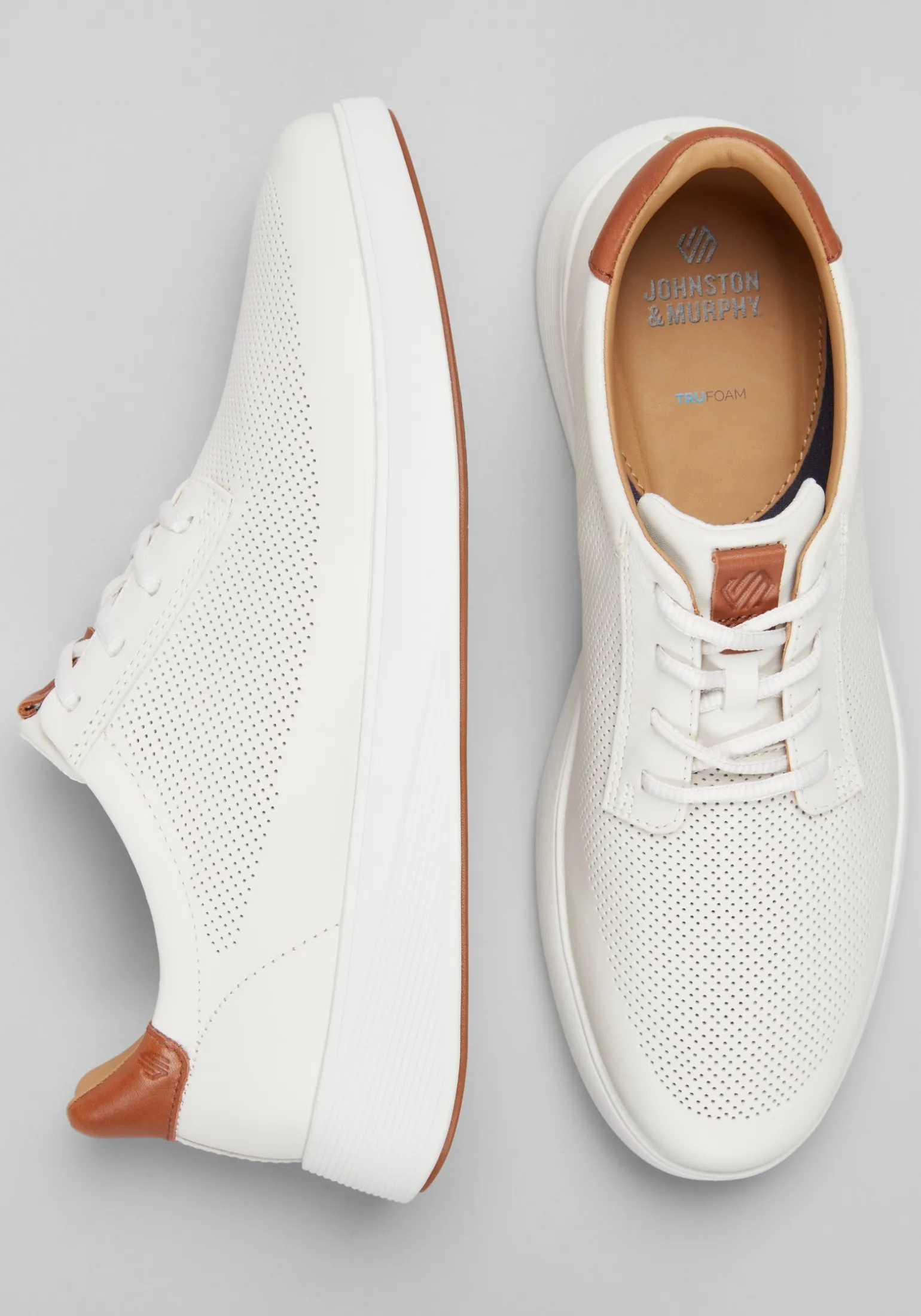 Johnston & Murphy Ackerson Perfed Plain Toe Sneakers