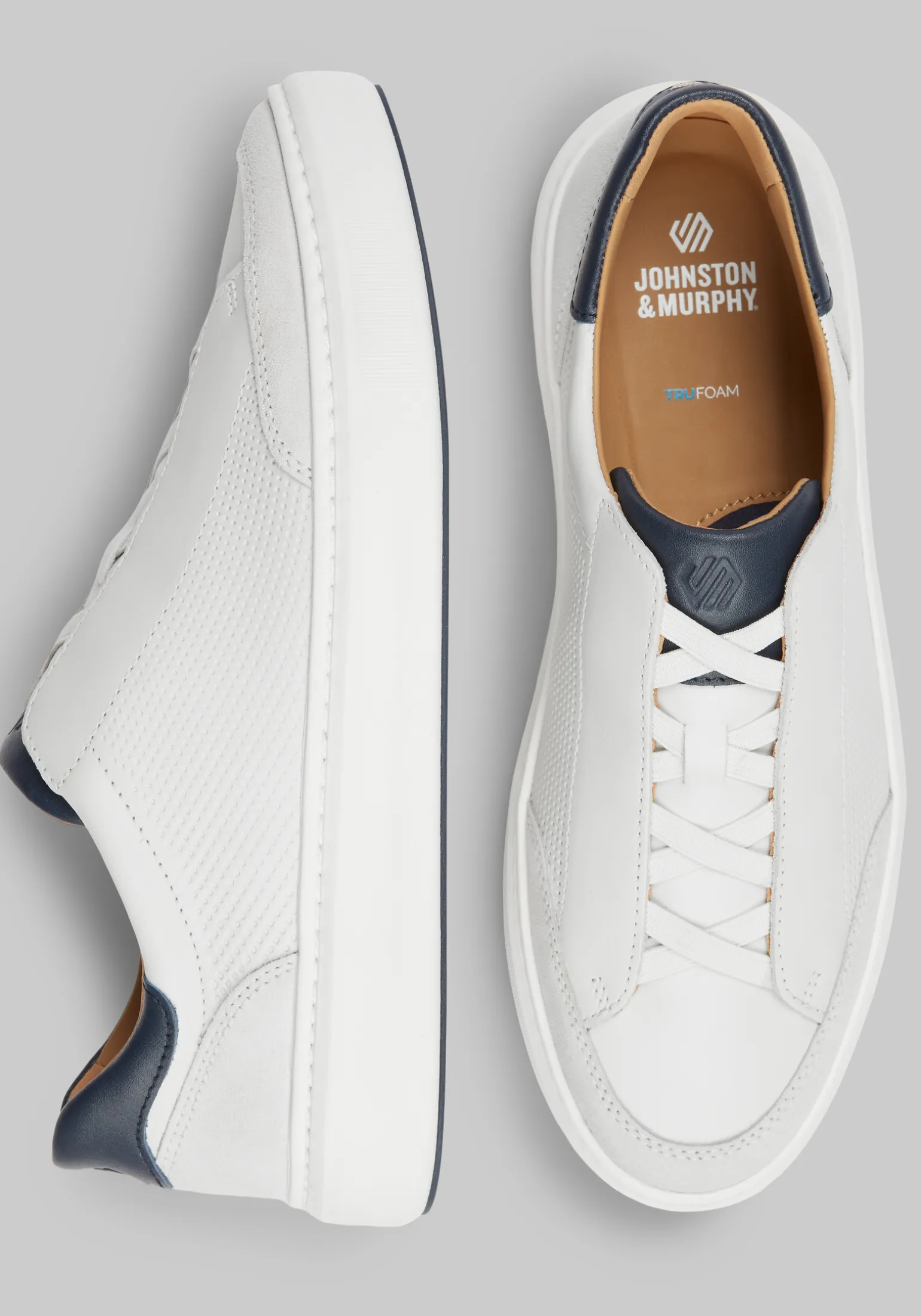 Johnston & Murphy Anders Stretch Lace Sneakers