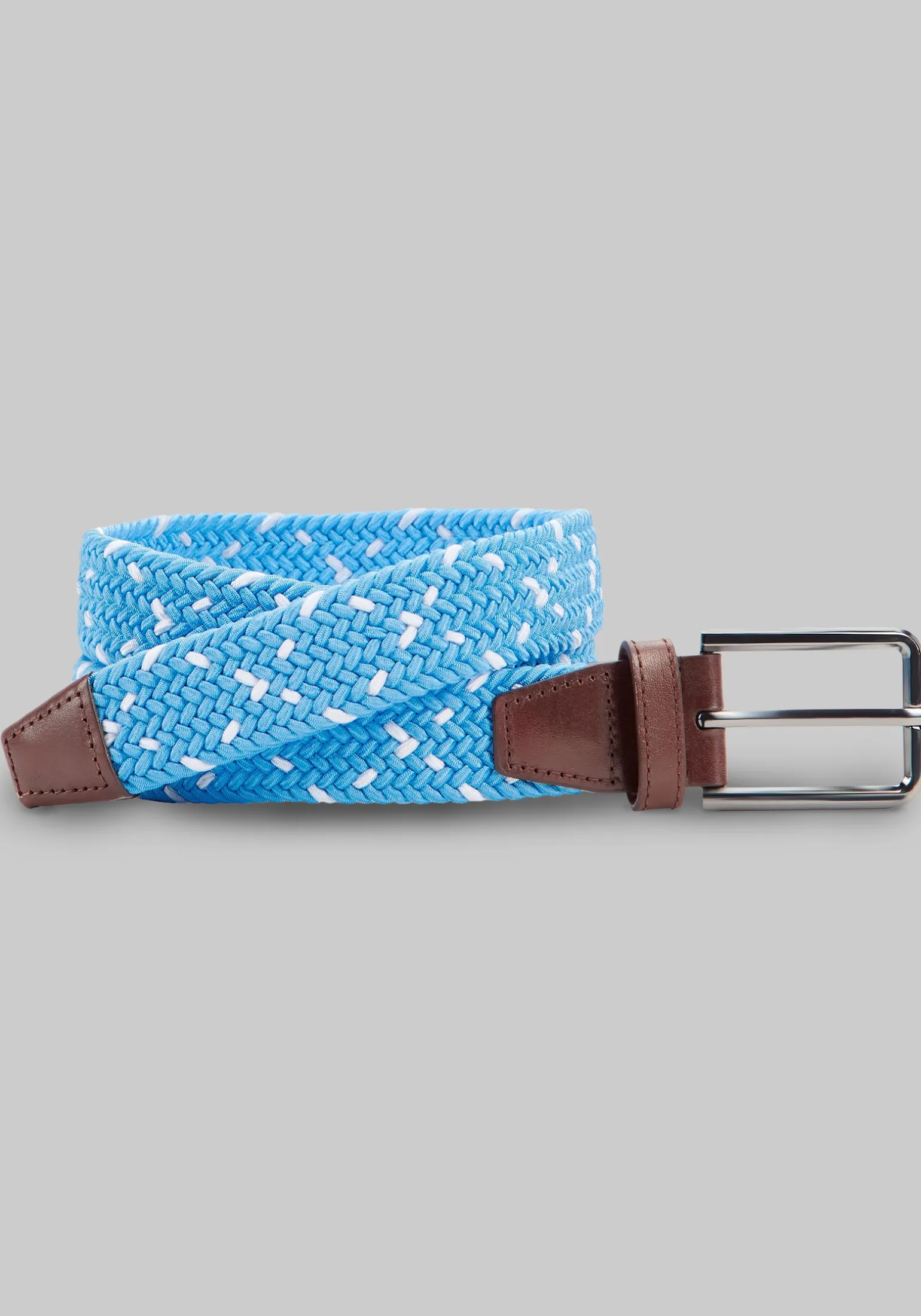 Johnston & Murphy Game Day Woven Stretch Knit Belt