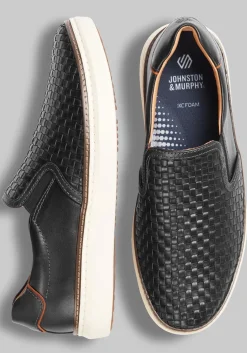 Johnston & Murphy McGuffey 2 Woven Slip-On Shoes