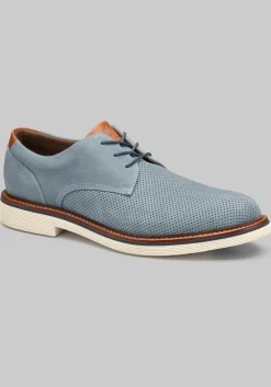 Johnston & Murphy Tyson Perfed Plain Toe Oxfords