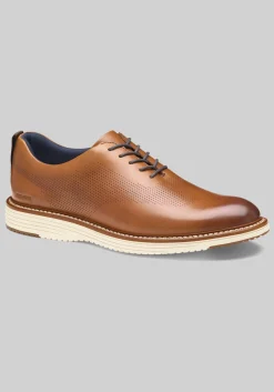 Johnston & Murphy Upton One-Piece Perfed Plain Toe