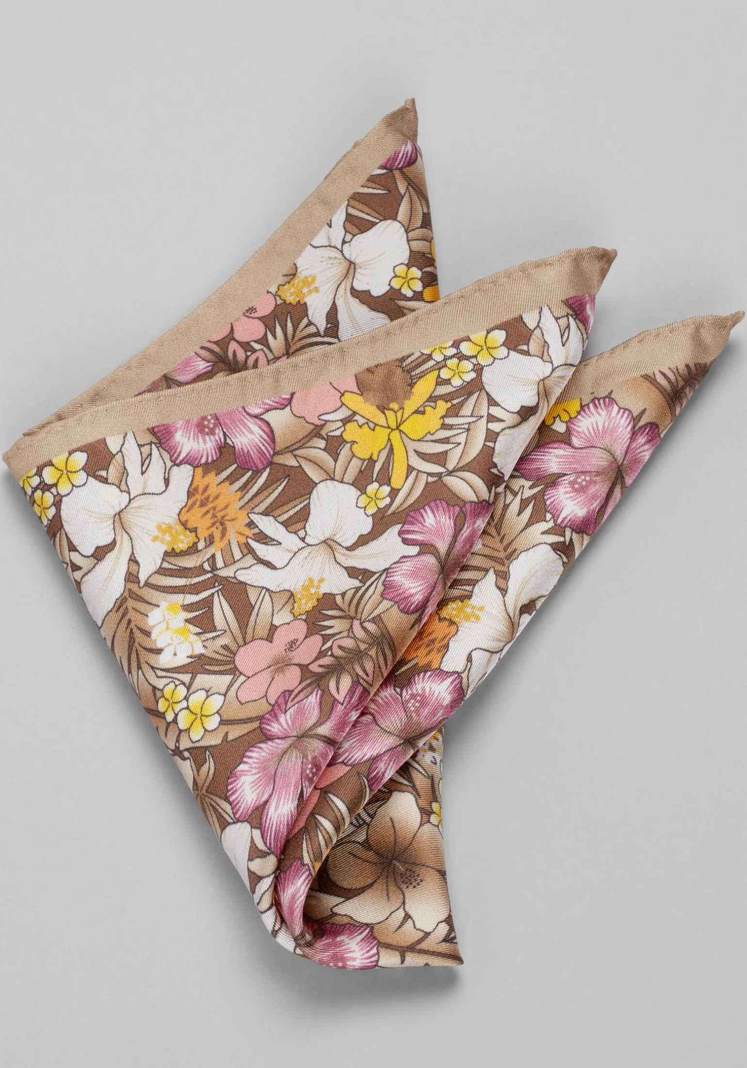 Jos. A. Bank Botanical Floral Pocket Square