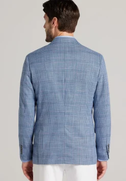 Jos. A. Bank Comfort Stretch Tailored Fit Plaid Sportcoat