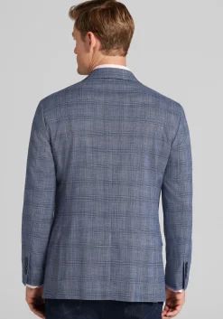 Jos. A. Bank Comfort Stretch Tailored Fit Plaid Sportcoat