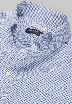 Jos. A. Bank Comfort Stretch Traditional Fit Button-Down Collar Check Dress Shirt - Big & Tall