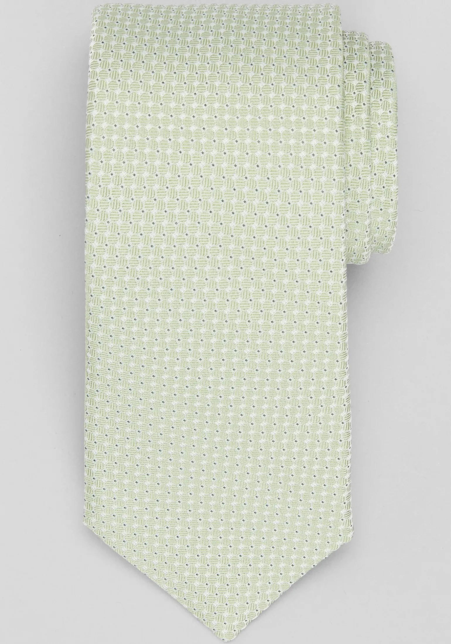 Jos. A. Bank Connected Ribbed Dots Tie - Big & Tall