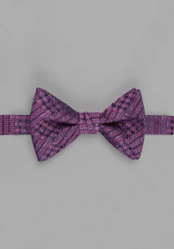 Jos. A. Bank Emotional Houndstooth Pre-Tied Bow Tie
