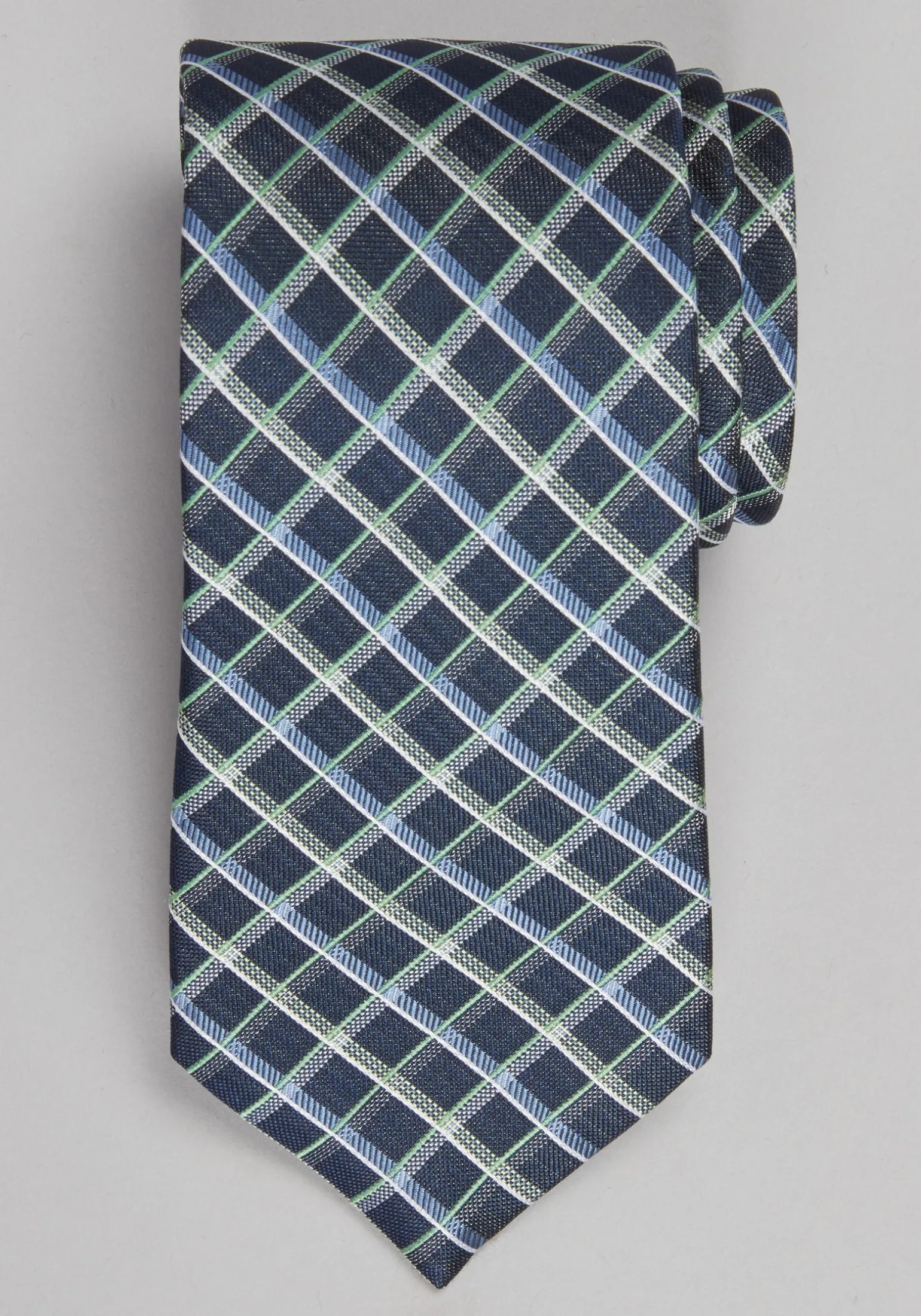 Jos. A. Bank Fine Textures Grid Blend Tie