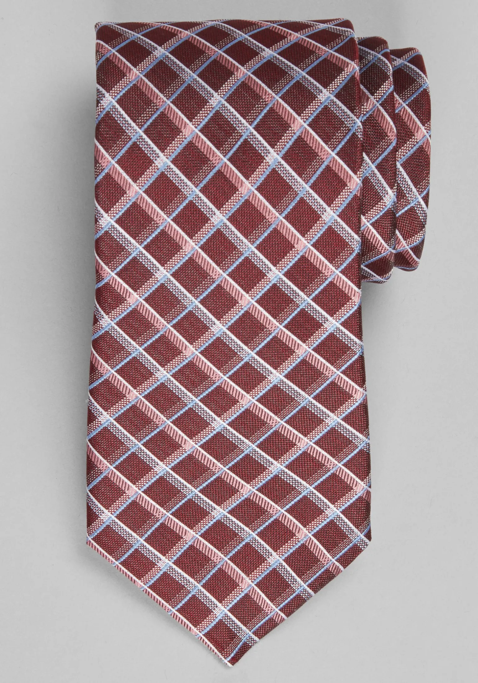 Jos. A. Bank Fine Textures Grid Blend Tie