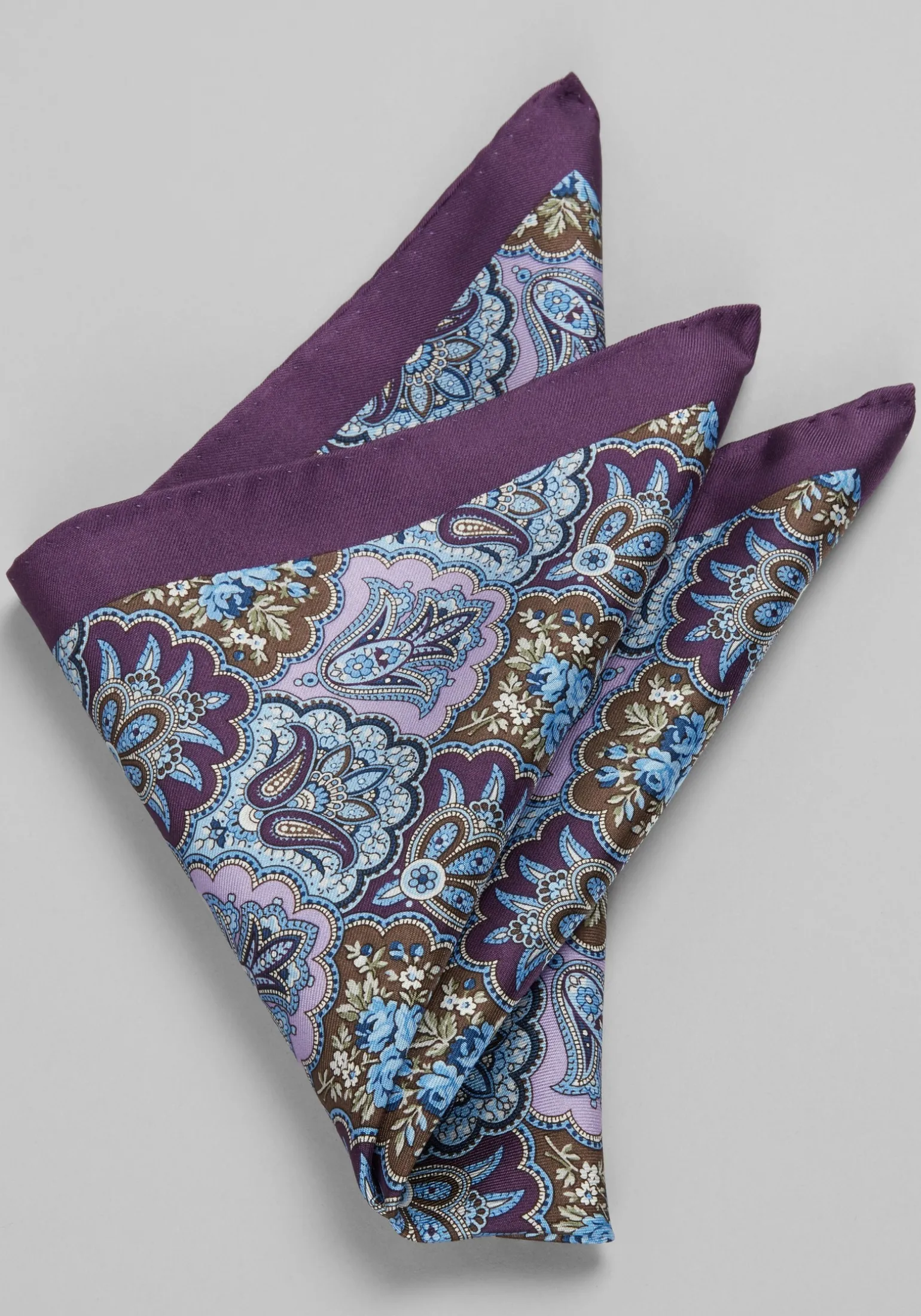 Jos. A. Bank Floral Paisley Pocket Square