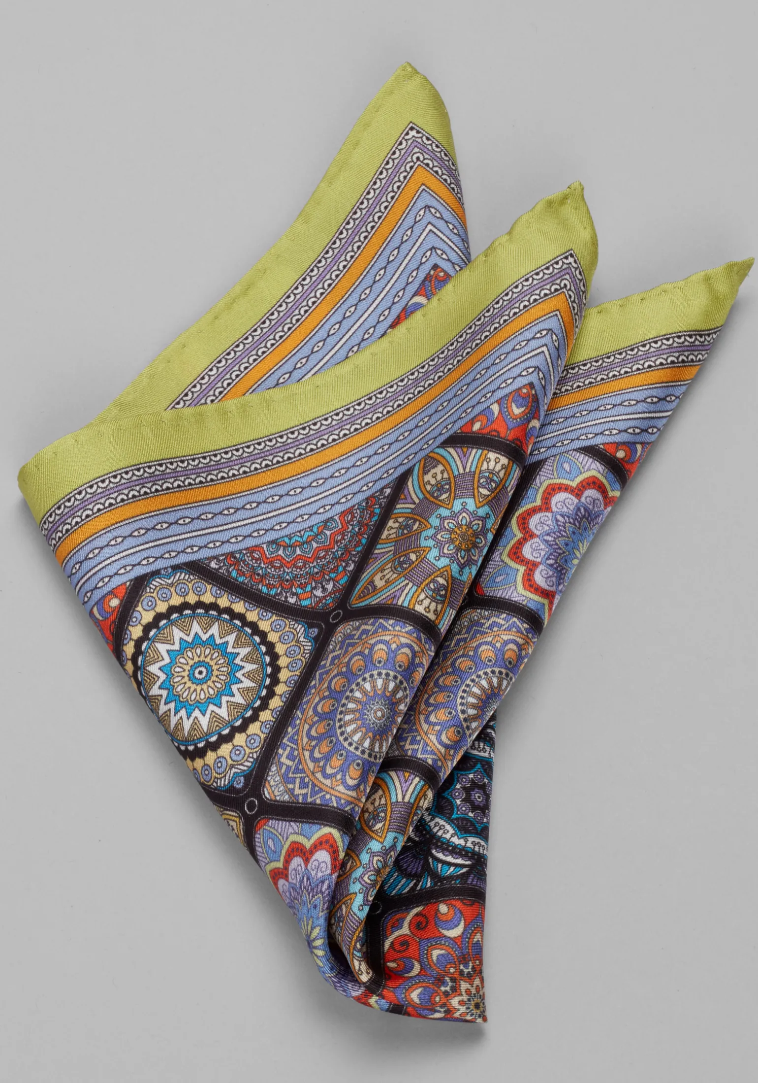 Jos. A. Bank Multi Medallion Pocket Square