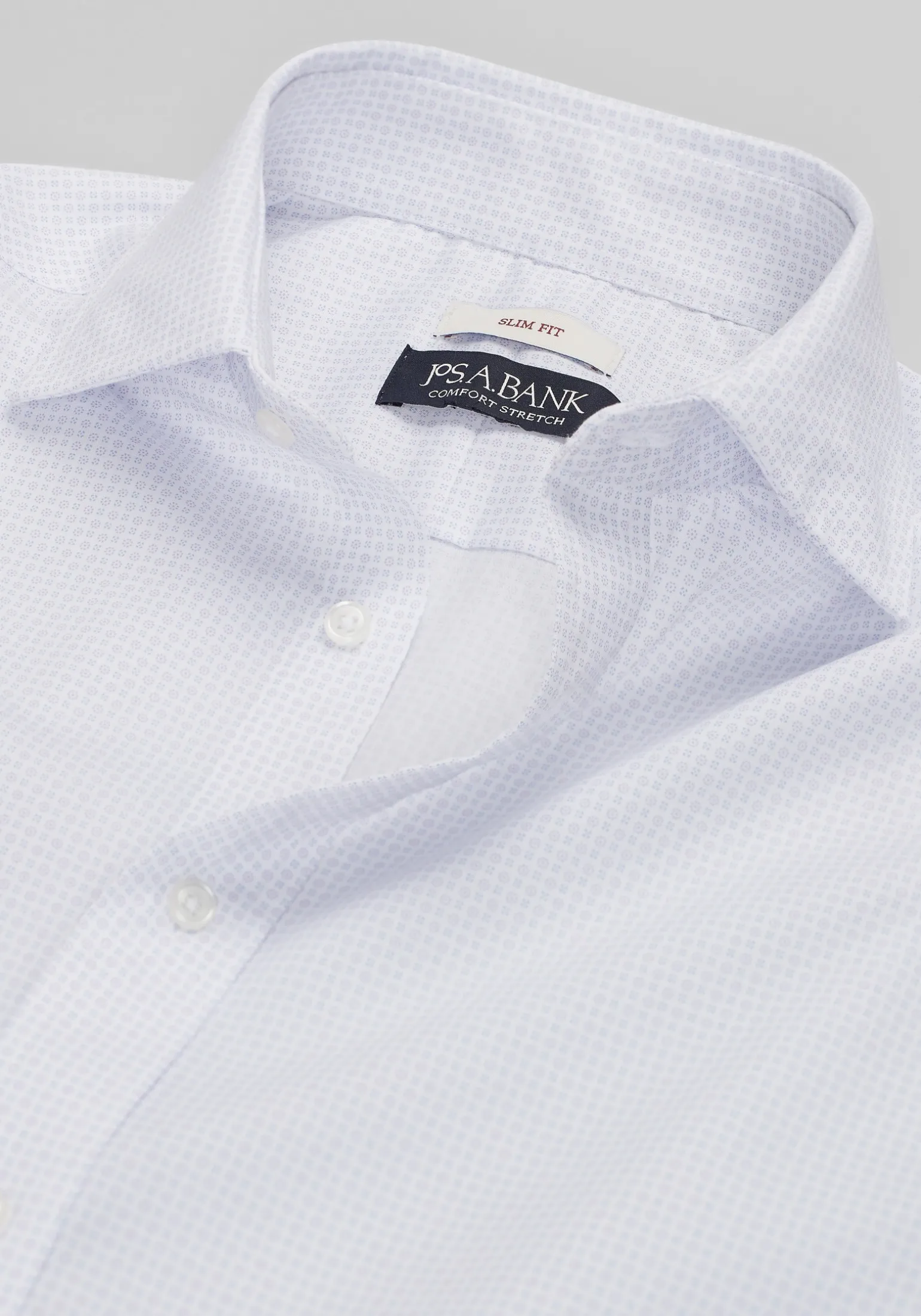 Jos. A. Bank Slim Fit Checkers Print Dress Shirt - Big & Tall