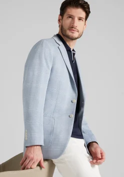 Jos. A. Bank Slim Fit Comfort Stretch Knit Plaid Sportcoat