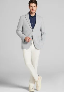 Jos. A. Bank Slim Fit Plaid Comfort Stretch Sportcoat