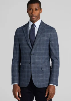 Jos. A. Bank Slim Fit Plaid Comfort Stretch Sportcoat - Big & Tall