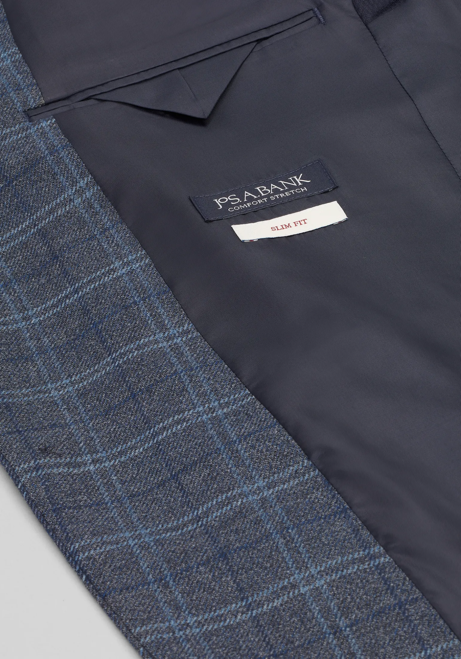 Jos. A. Bank Slim Fit Plaid Comfort Stretch Sportcoat