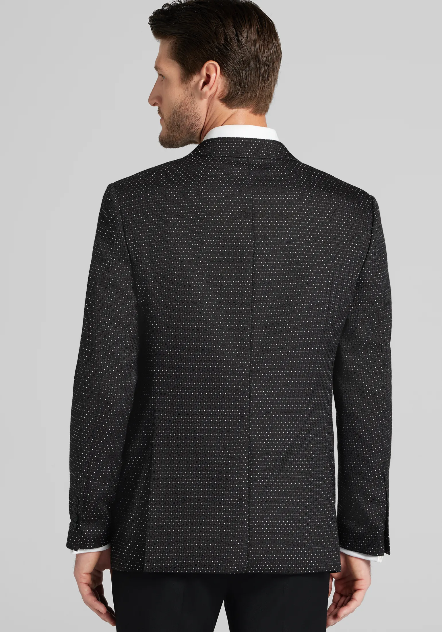 Jos. A. Bank Slim Fit Polka Dot Dinner Jacket