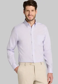 Jos. A. Bank Slim Fit Solid Comfort Stretch Dress Shirt