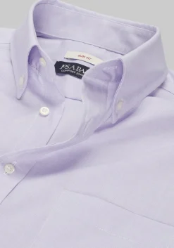 Jos. A. Bank Slim Fit Solid Comfort Stretch Dress Shirt