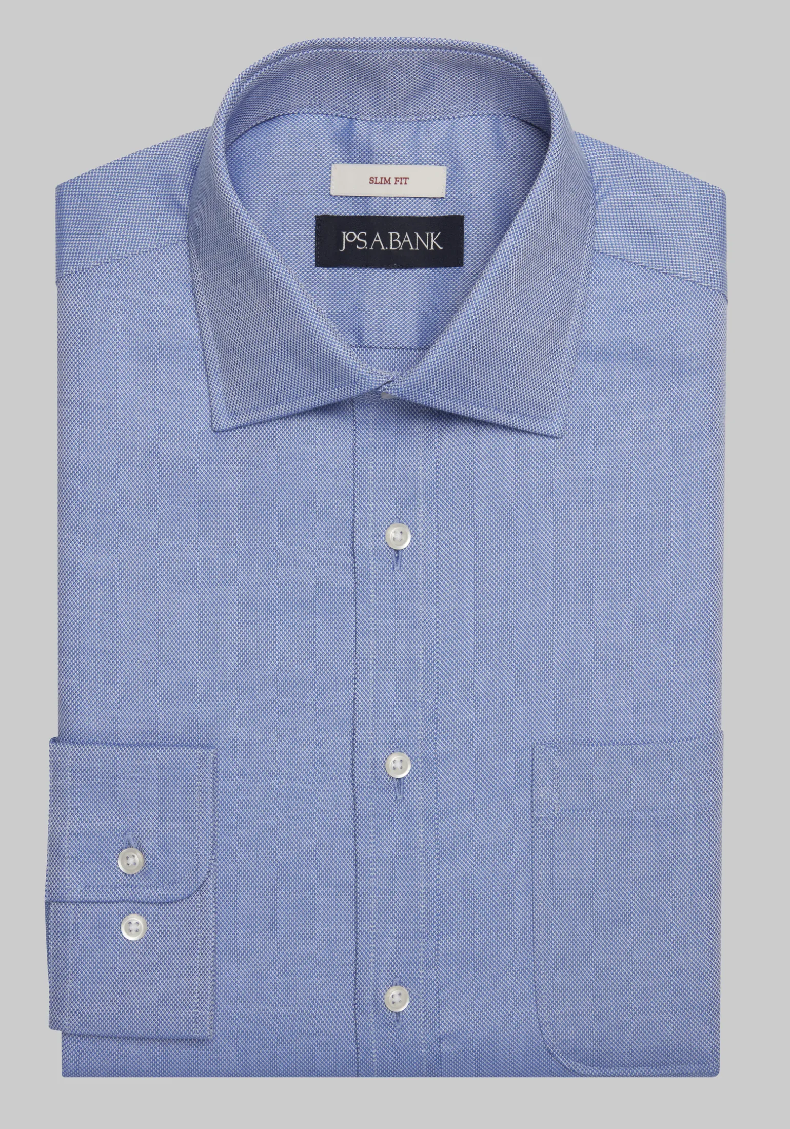 Jos. A. Bank Slim Fit Spread Collar Dress Shirt