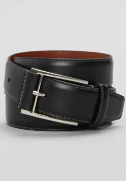 Jos. A. Bank Stitched Feather-Edge Belt