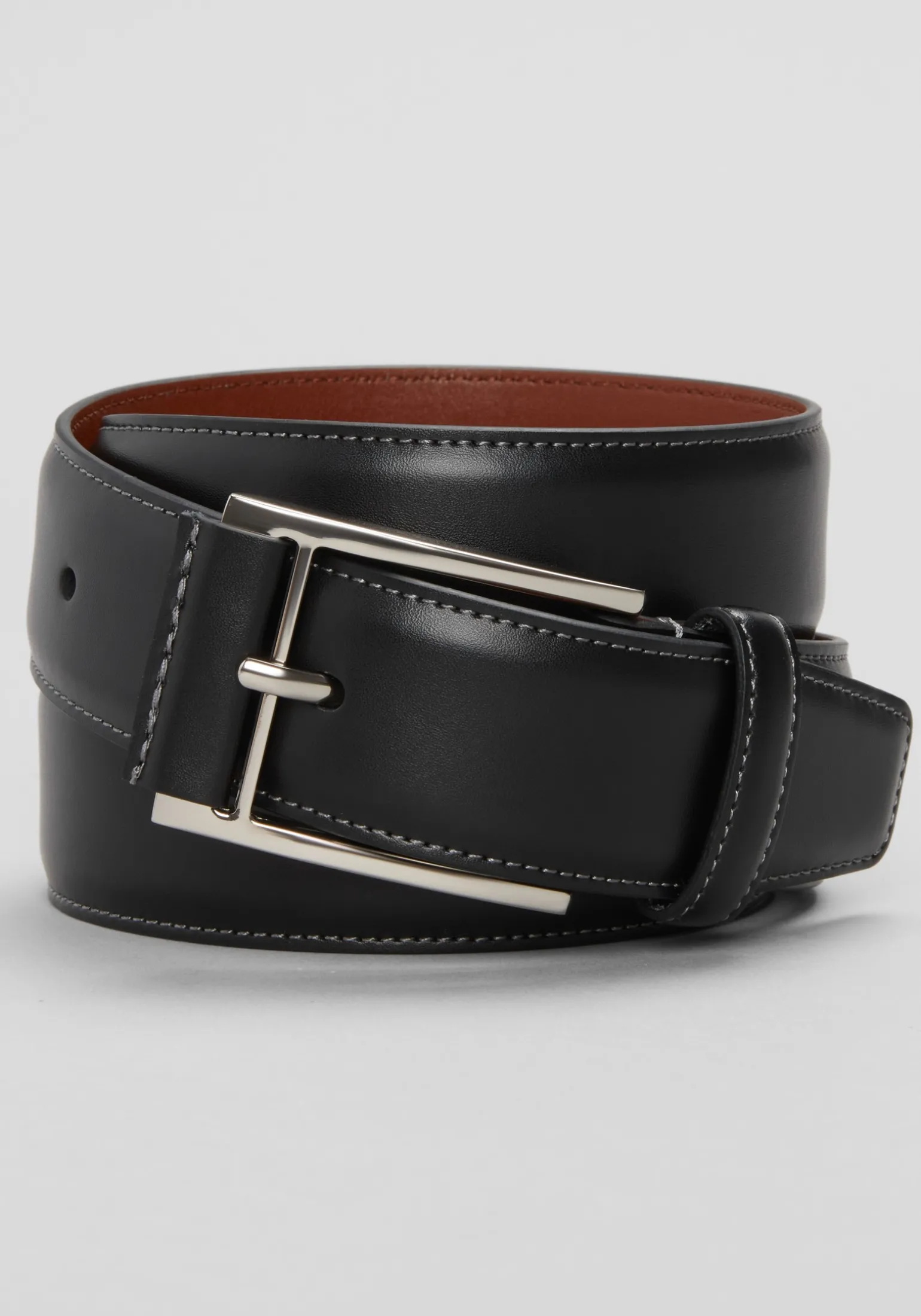 Jos. A. Bank Stitched Feather-Edge Belt